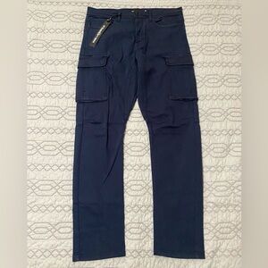 Karl Lagerfeld Men’s Cargo Pants - Dark Blue - BRAND NEW WITH TAGS NEVER WORN!